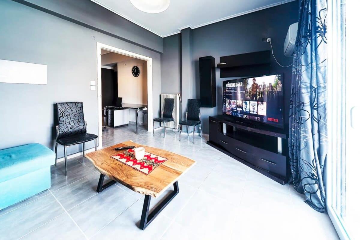 Topfloor Central Apt With Urban Views,3' To Metro Ateny Zewnętrze zdjęcie