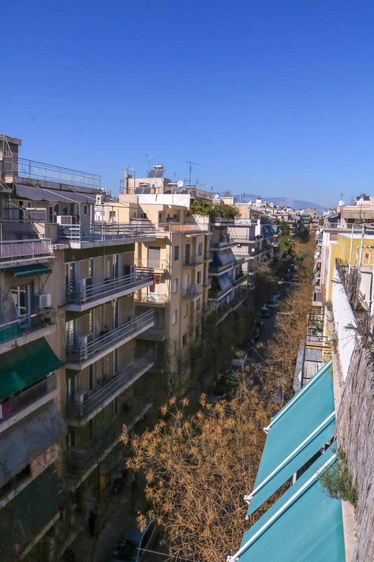 Topfloor Central Apt With Urban Views,3' To Metro Ateny Zewnętrze zdjęcie